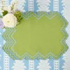 Summer Table Linen | Placemats<Mrs. Alice Scarlett Green & Blue Placemats (Set of 4)