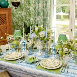 Summer Table Linen | Placemats<Mrs. Alice Scarlett Green & Blue Placemats (Set of 4)