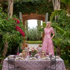 Summer Table Linen | Table Linen Sets<Mrs. Alice Scarlett Sand Placemats & Napkins (Set of 4)