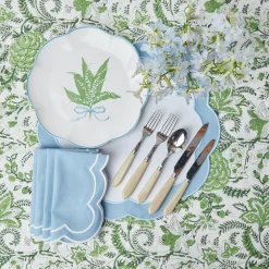 Placemats | For Her<Mrs. Alice Serena Appliqué Blue Placemats (Set of 4)