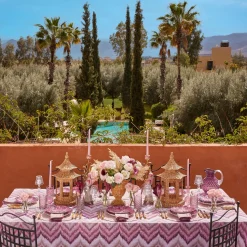 Summer Crockery | Dinner Plates<Mrs. Alice Serena Aubergine Cabbage Dinner Plate