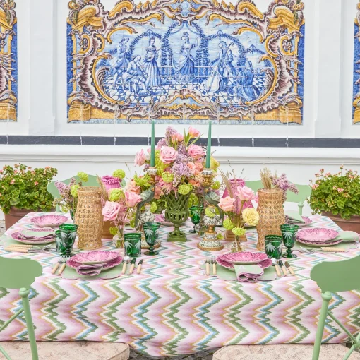 Summer Crockery | Dinner Plates<Mrs. Alice Serena Aubergine Cabbage Dinner Plate
