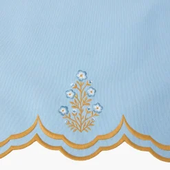 Summer Table Linen | Napkins<Mrs. Alice Serena Blue Carnation Napkins (Set of 4)