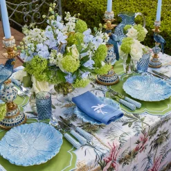 Summer Crockery | Crockery Sets<Mrs. Alice Serena Cabbage Dinner & Starter Plates (Set of 8)