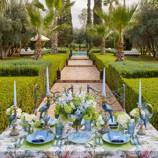Summer Crockery | Crockery Sets<Mrs. Alice Serena Cabbage Dinner & Starter Plates (Set of 8)