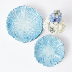 Summer Crockery | Crockery Sets<Mrs. Alice Serena Cabbage Dinner & Starter Plates (Set of 8)