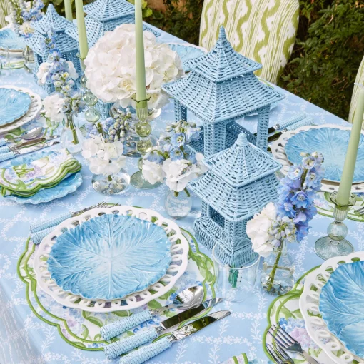 Summer Crockery | Crockery Sets<Mrs. Alice Serena Cabbage Dinner & Starter Plates (Set of 8)