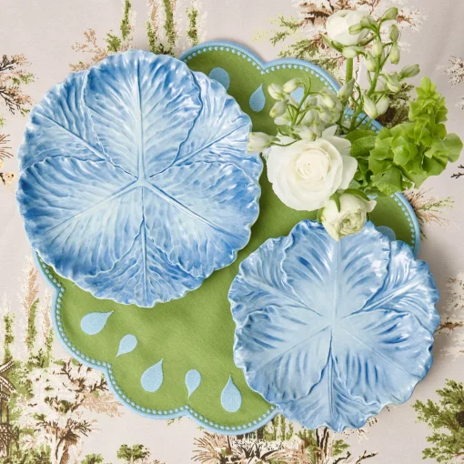 Summer Crockery | Dinner Plates<Mrs. Alice Serena Cabbage Dinner Plates (Set of 4)