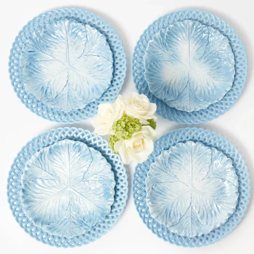 Summer Crockery | Starter Plates<Mrs. Alice Serena Cabbage Starter Plate (Set of 4)