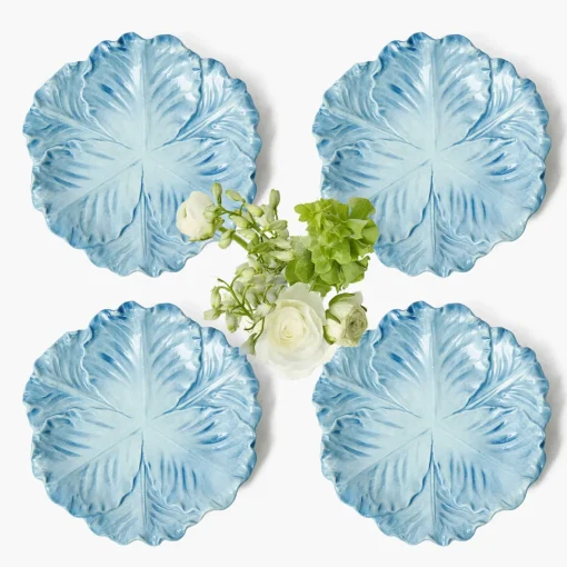 Summer Crockery | Starter Plates<Mrs. Alice Serena Cabbage Starter Plate (Set of 4)