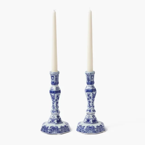 Summer Candleware | Candle Holders<Mrs. Alice Serena Candle Holders (Pair)
