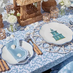 Napkins | Mrs. Alice Monogram<Mrs. Alice Serena Cornflower Blue Napkins (Set of 4)