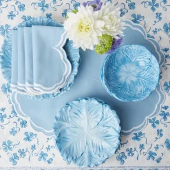 Napkins | Mrs. Alice Monogram<Mrs. Alice Serena Cornflower Blue Napkins (Set of 4)