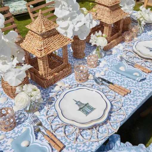 Napkins | Mrs. Alice Monogram<Mrs. Alice Serena Cornflower Blue Napkins (Set of 4)