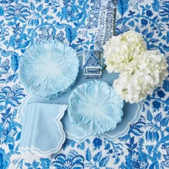 Table Linen Sets | Mrs. Alice Monogram<Mrs. Alice Serena Cornflower Blue Placemats & Napkins (Set of 4)