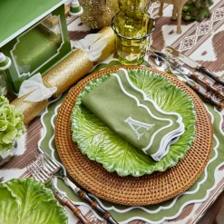 Dinner Plates<Mrs. Alice Serena Green Cabbage Dinner Plate