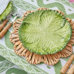 Dinner Plates<Mrs. Alice Serena Green Cabbage Dinner Plate