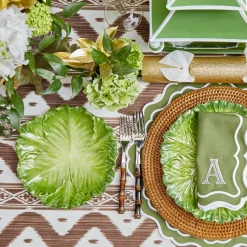 Starter Plates<Mrs. Alice Serena Green Cabbage Starter Plate