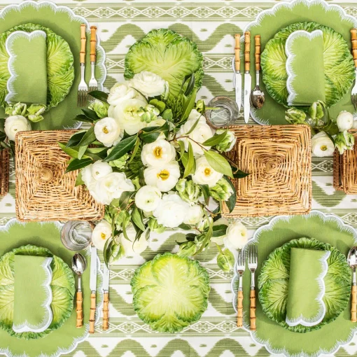Starter Plates<Mrs. Alice Serena Green Cabbage Starter Plate