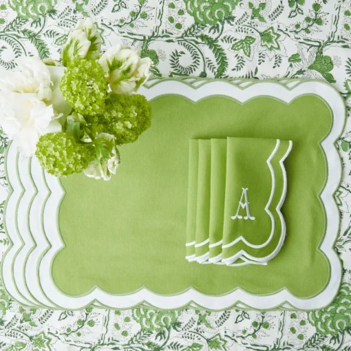 Tablecloths<Mrs. Alice Serena Green Tablecloth