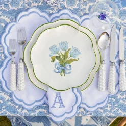 Table Linen Sets | Mrs. Alice Monogram<Mrs. Alice Serena White Placemats & Napkins (Set of 4)