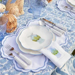 Placemats<Mrs. Alice Serena White Placemats (Set of 4)