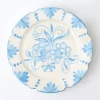 Dinner Plates<Mrs. Alice Seville Blue Gardênia Dinner Plate