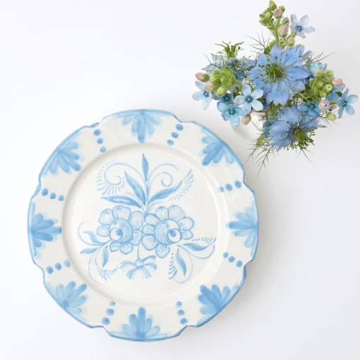 Starter Plates<Mrs. Alice Seville Blue Gardênia Starter Plate