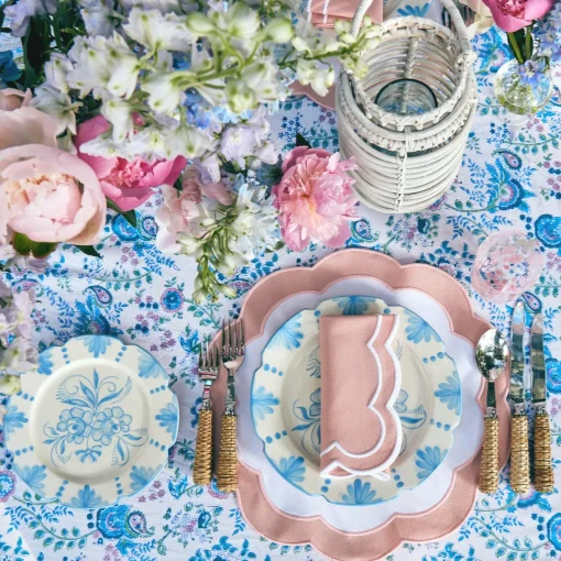 Starter Plates<Mrs. Alice Seville Blue Gardênia Starter Plate