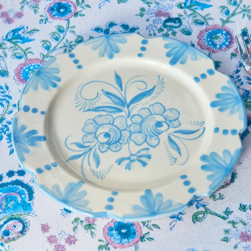 Starter Plates<Mrs. Alice Seville Blue Gardênia Starter Plate