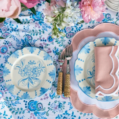 Starter Plates<Mrs. Alice Seville Blue Gardênia Starter Plate