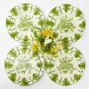 Crockery Sets<Mrs. Alice Seville Green Gardênia Dinner & Starter Plates (Set of 8)