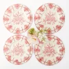 Crockery Sets<Mrs. Alice Seville Pink Gardênia Dinner & Starter Plates (Set of 8)