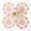 Starter Plates | Crockery Sets<Mrs. Alice Seville Pink Gardênia Starter Plate (set of 4)