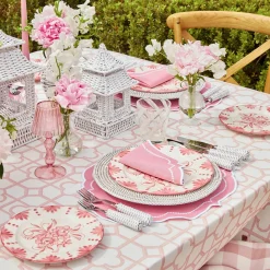 Starter Plates | Crockery Sets<Mrs. Alice Seville Pink Gardênia Starter Plate (set of 4)