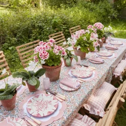 Starter Plates | Crockery Sets<Mrs. Alice Seville Pink Gardênia Starter Plate (set of 4)