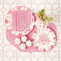Starter Plates<Mrs. Alice Seville Pink Gardênia Starter Plate