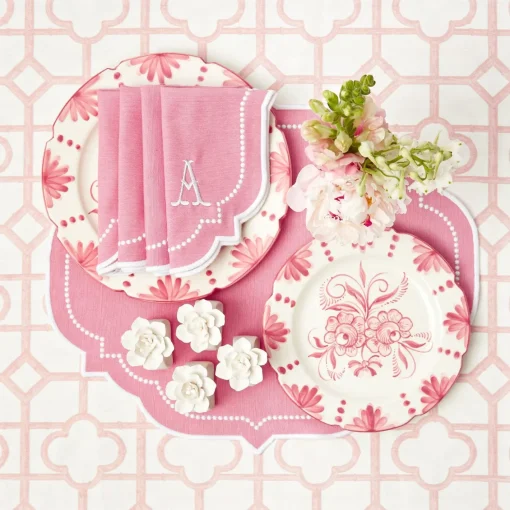 Starter Plates<Mrs. Alice Seville Pink Gardênia Starter Plate