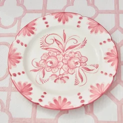 Starter Plates<Mrs. Alice Seville Pink Gardênia Starter Plate