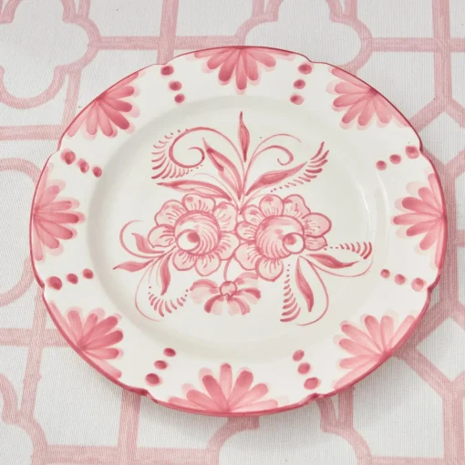 Starter Plates<Mrs. Alice Seville Pink Gardênia Starter Plate