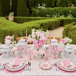 Starter Plates | Crockery Sets<Mrs. Alice Seville Pink Gardênia Starter Plate (set of 4)