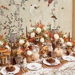 Tablecloths<Mrs. Alice Shaded Pheasant Tablecloth