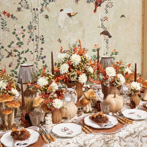 Tablecloths<Mrs. Alice Shaded Pheasant Tablecloth