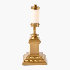 Rechargeable Table Lamps | Lamp Stands<Mrs. Alice Short Corinthian Square Rechargeable Lamp