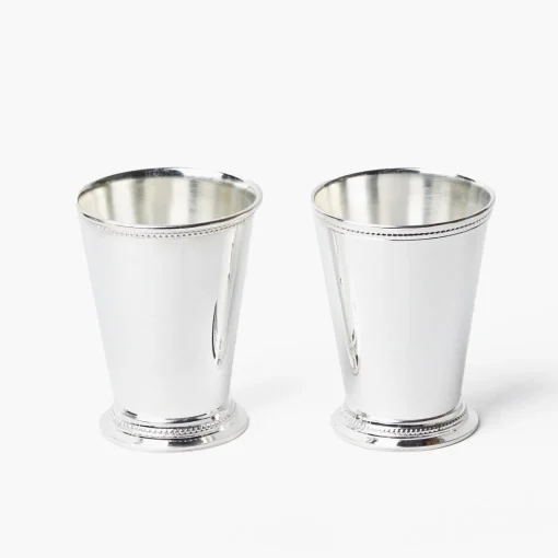 Vases | Vases & Planters<Mrs. Alice Silver Mint Julep Cups (Pair)