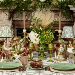 Vases | Vases & Planters<Mrs. Alice Small Adelaide Green Lattice Urn Vase
