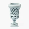 Vases | Vases & Planters<Mrs. Alice Small Adelaide Soft Blue Lattice Urn Vase