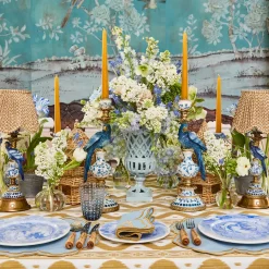 Vases | Vases & Planters<Mrs. Alice Small Adelaide Soft Blue Lattice Urn Vase