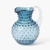 Jugs | For The Millenial<Mrs. Alice Small Blue Hobnail Jug