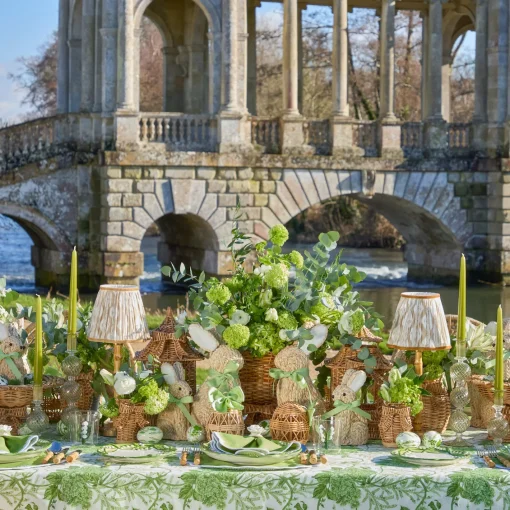 Summer Glassware | Summer Candleware<Mrs. Alice Small Camille Olive Candle Holder (Pair)